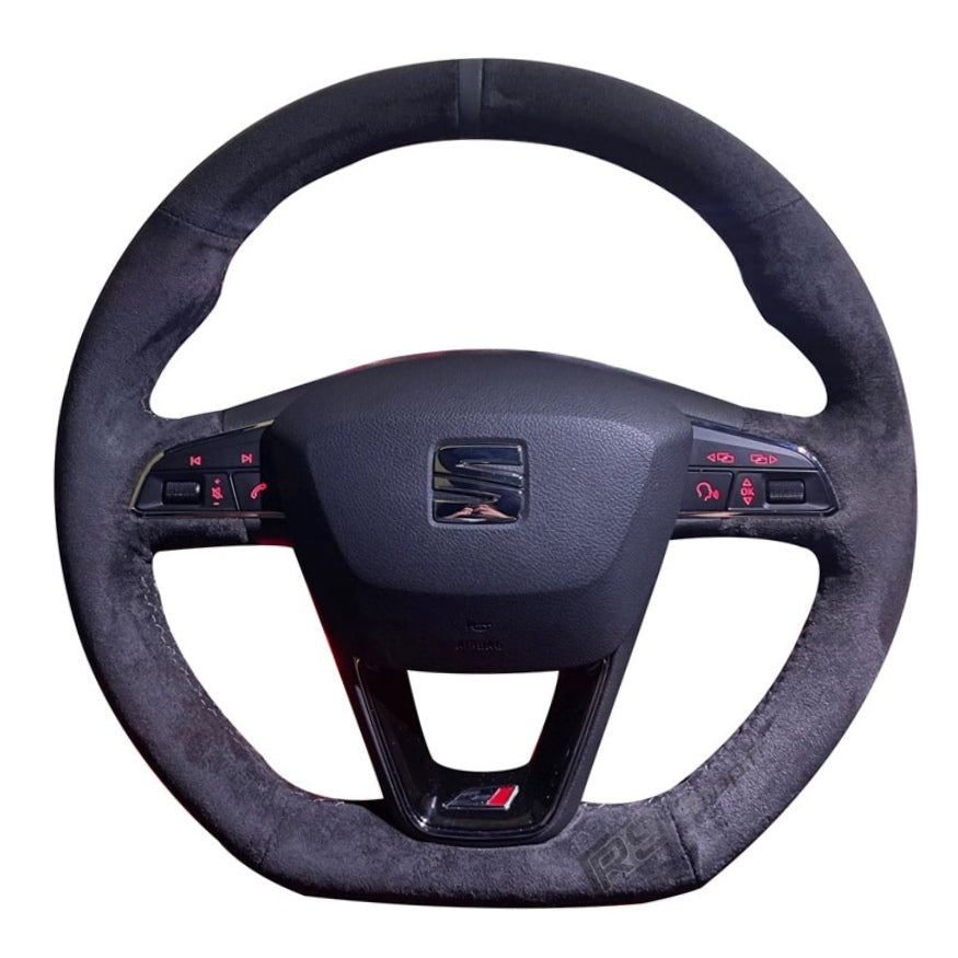 Couvre-volant sport pour Seat Leon Cupra et Finition FR