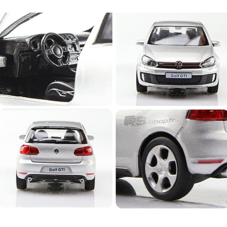 Volkswagen Golf VI GTI MK6 - Modèle Réduit Miniature Échelle 1/36
