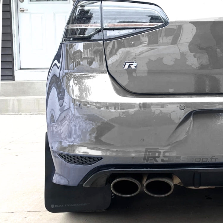 Réflecteurs arrière noirs fumés pour Volkswagen Golf 7 GTI R