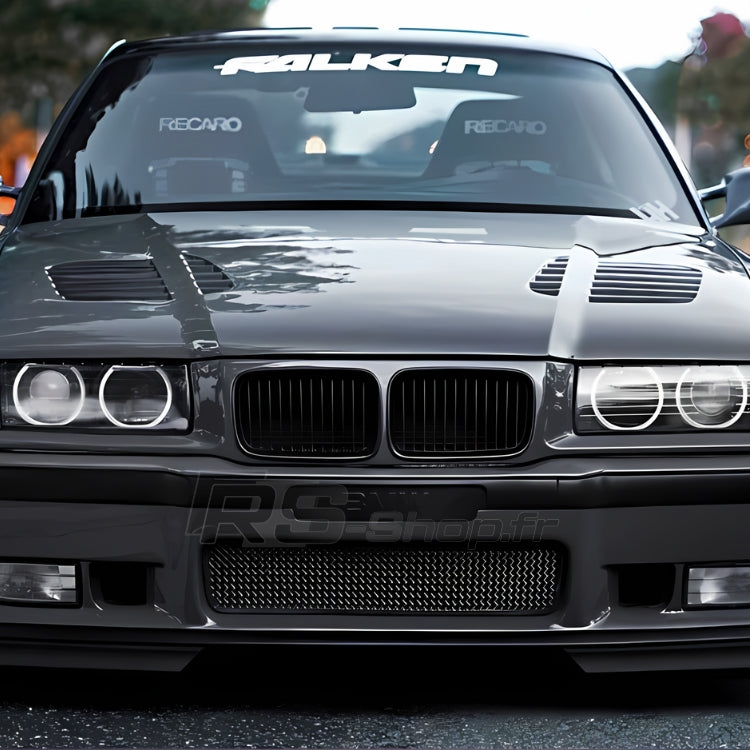 Calandre Haricot Noire Brillant pour BMW Série 3 E36 M3