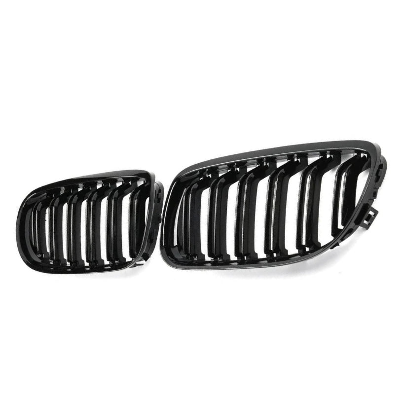 Calandres de Radiateur Noires pour BMW Série 3 E90 E91 Berline / Touring