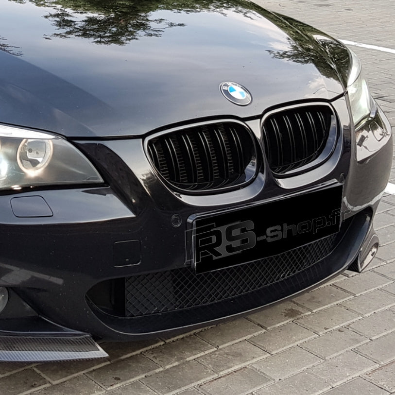Paire de Calandres Haricots Noires BMW Série 5 E60 E61 M5