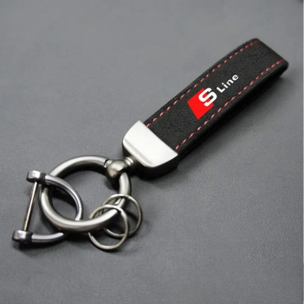Porte-clés logo Audi S-line / RS pour A3 S3 RS3