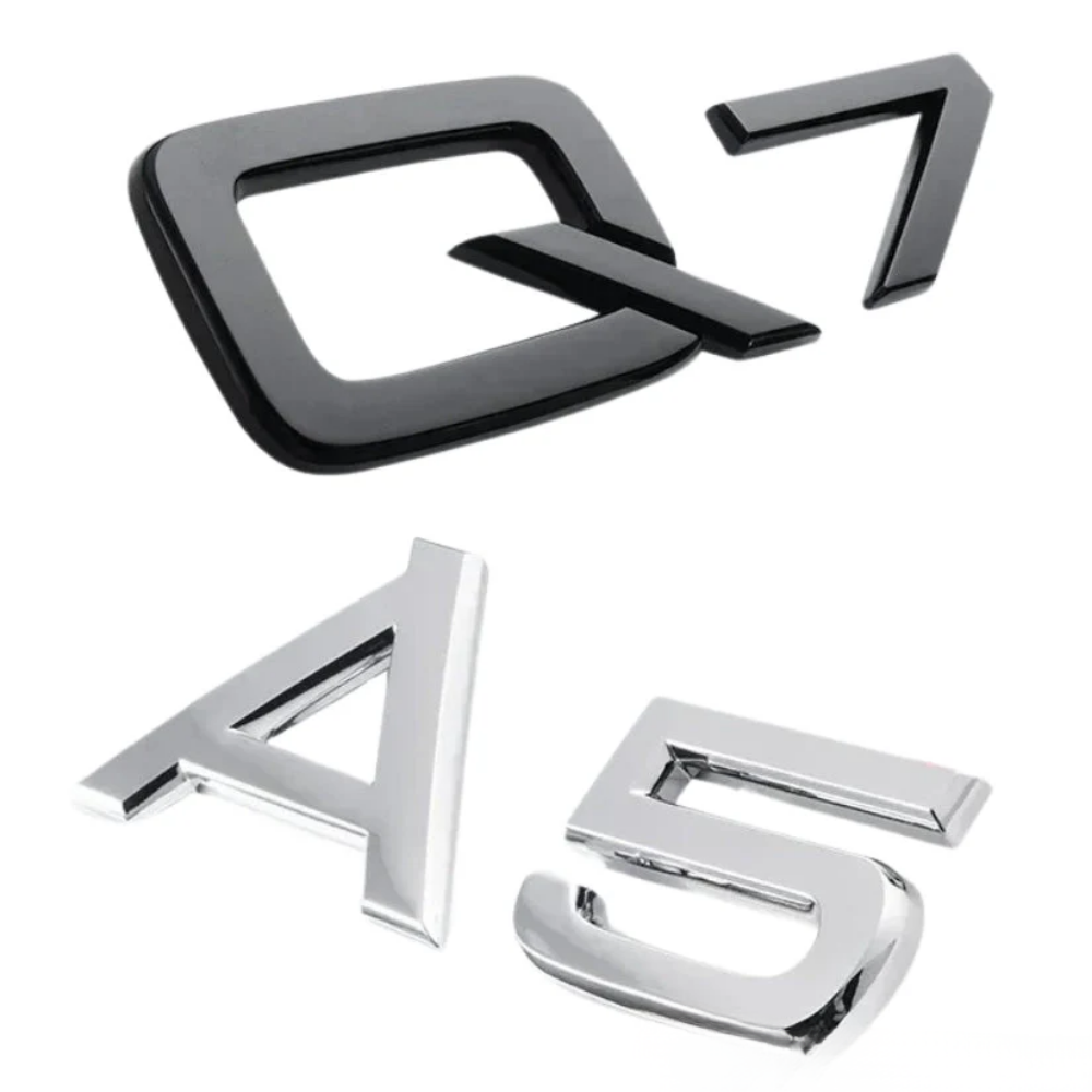 Logo Audi A1 A3 A4 A5 A6 Q5 Q7