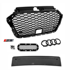 Calandre Look RS3 Black Edition pour Audi A3 S3 8V Sportback / Berline