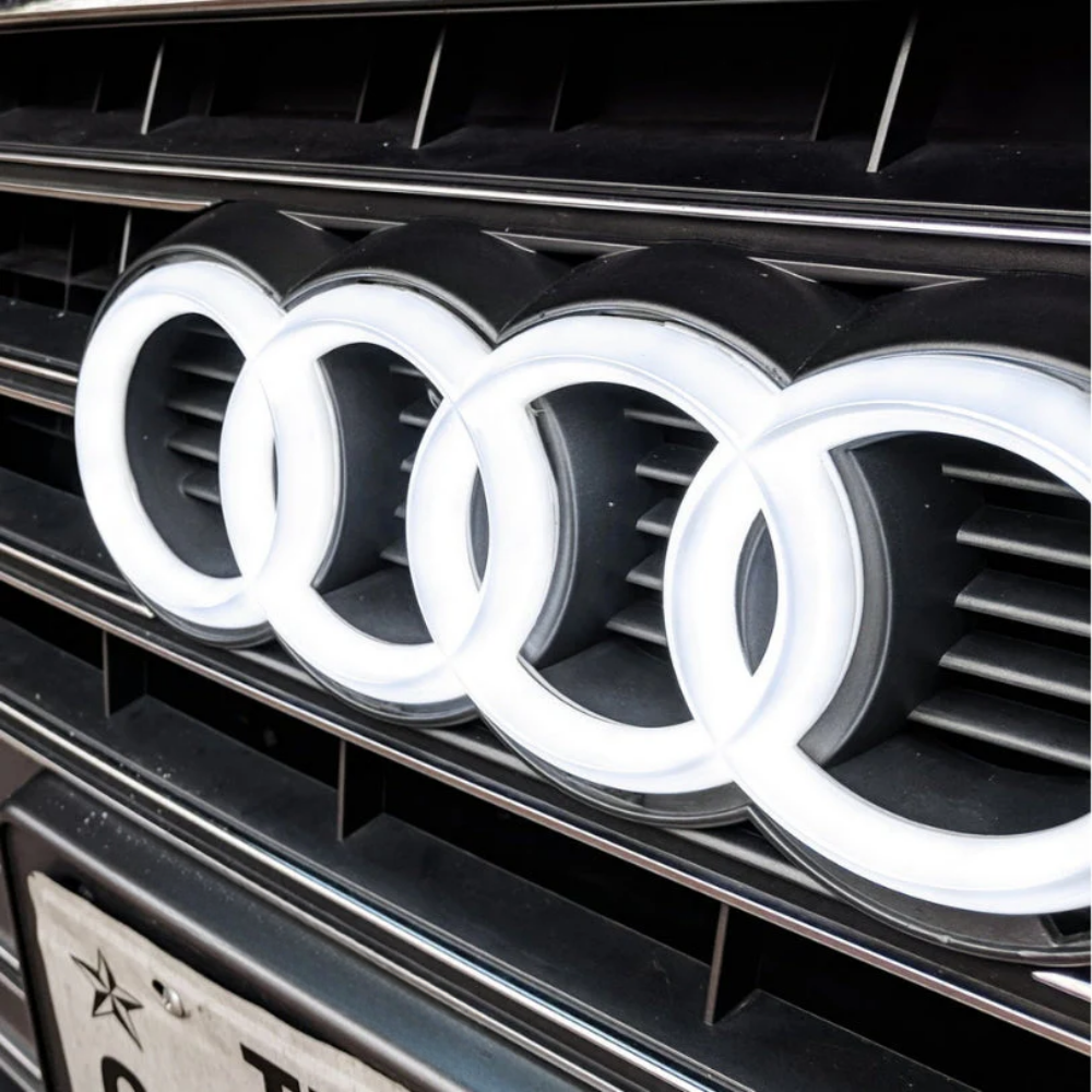 Logo Audi lumineux à LED pour calandre avant