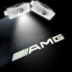 Projecteur LED de porte projection logo Mercedes-Benz