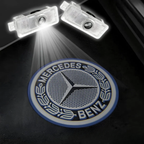 Projecteur LED de porte projection logo Mercedes-Benz