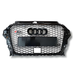 Calandre Look RS3 Black Edition pour Audi A3 S3 8V Sportback / Berline