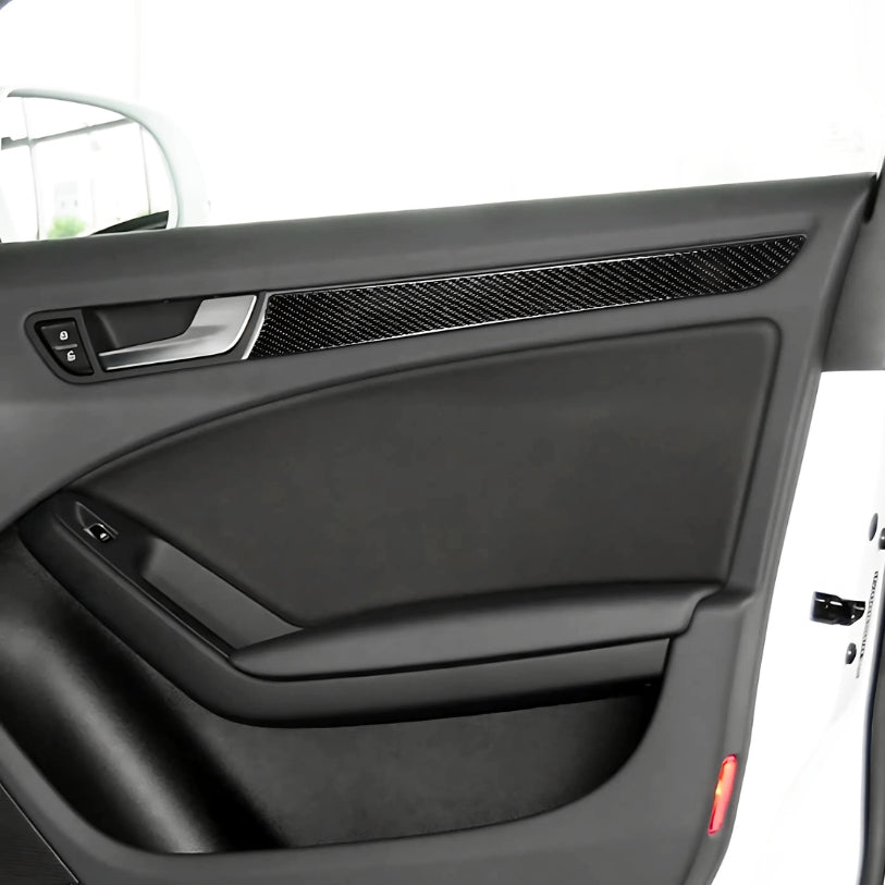 Insert de Décoration Look Carbone pour Audi A4 A5 Q5 B8