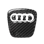 Sticker de volant finition carbone 3D pour Audi A4 B7