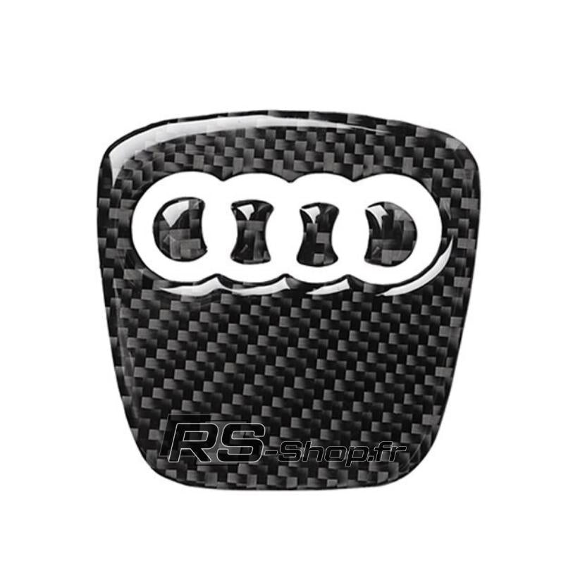 Sticker de volant finition carbone 3D pour Audi A4 B7