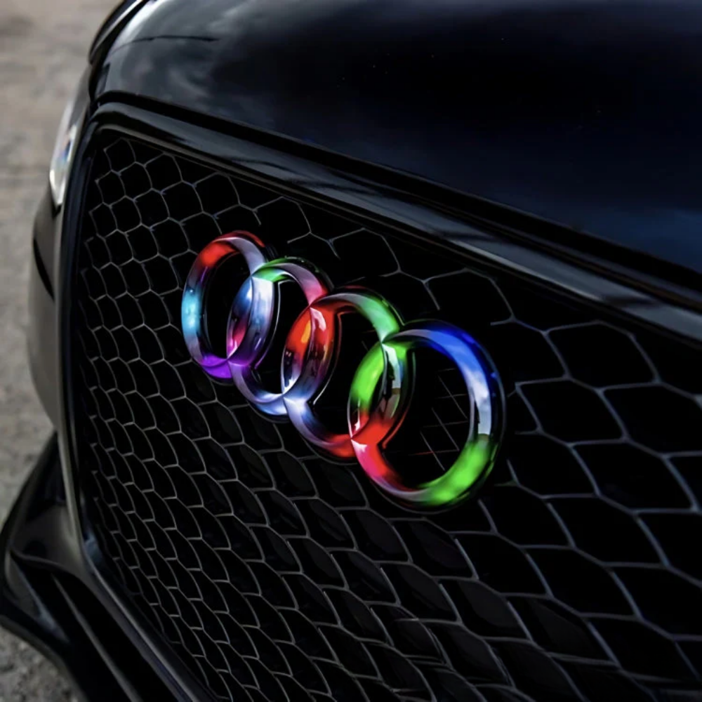 Logo Audi lumineux à LED pour calandre avant