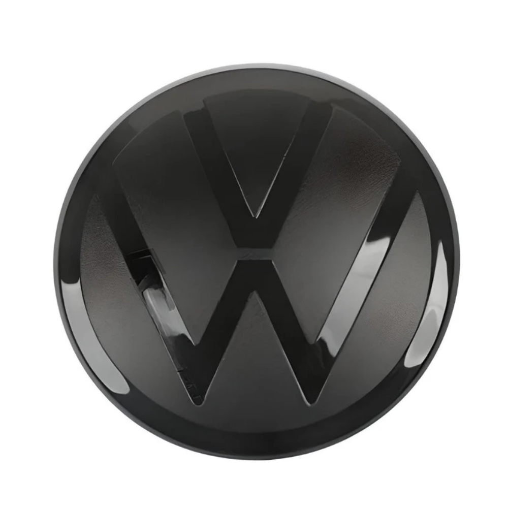 Logo VW noir finition Facelift pour Golf VI VII VIII