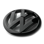 Logo VW noir 3D relief pour Volkswagen Golf V VI VII
