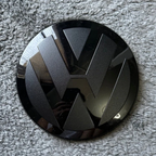 Logo VW noir finition Facelift pour Golf VI VII VIII