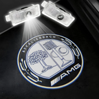 Projecteur LED de porte projection logo Mercedes-Benz