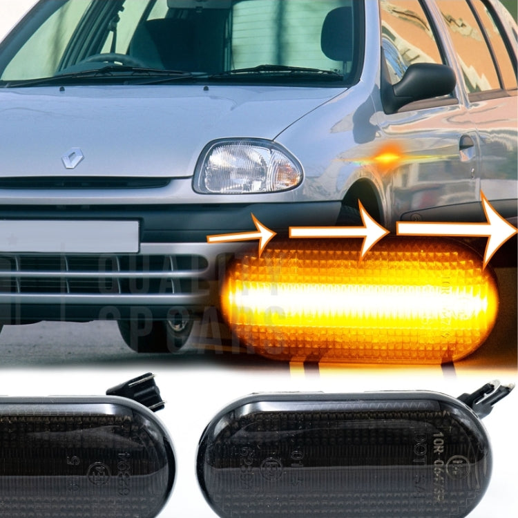 Répétiteurs de Clignotants LED Séquentiels Renault Clio II Phase 1