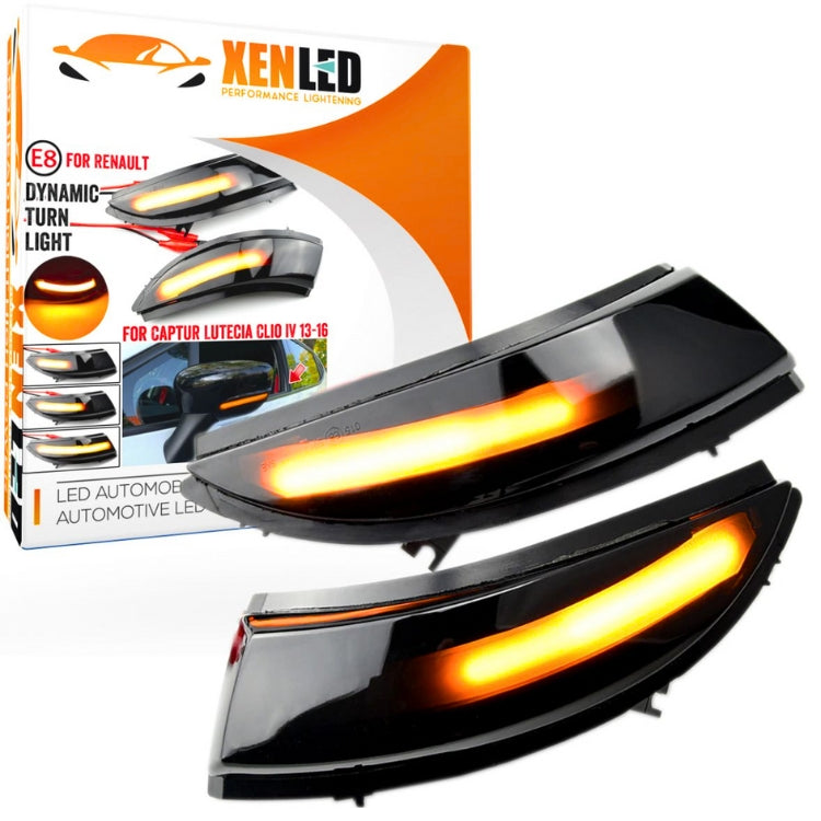Pack Clignotants de Rétroviseurs LED Dynamiques Renault Clio IV