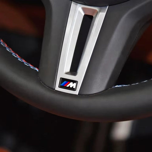 Autocollant logo M pour branche de volant BMW