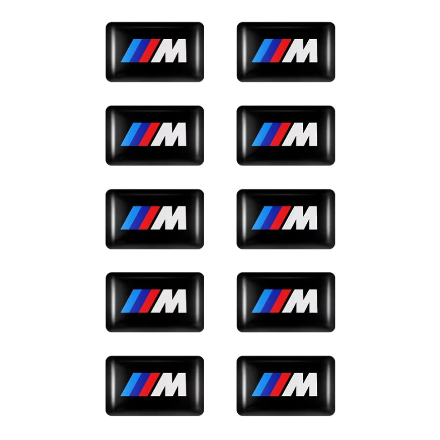 Autocollant logo M pour branche de volant BMW