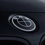 Logo emblème BMW finition carbone capot et coffre