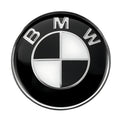 Logo BMW noir et bleu pour remplacement emblème