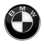 Logo BMW noir et bleu pour remplacement emblème