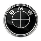 Logo BMW noir et bleu pour remplacement emblème