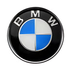 Logo BMW noir et bleu pour remplacement emblème