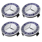 Logos centre de roues Mercedes-Benz - Lot de 4
