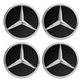 Logos centre de roues Mercedes-Benz - Lot de 4