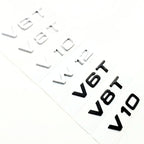 Logo motorisation Audi 2.0T 3.0T V6T V8T V10