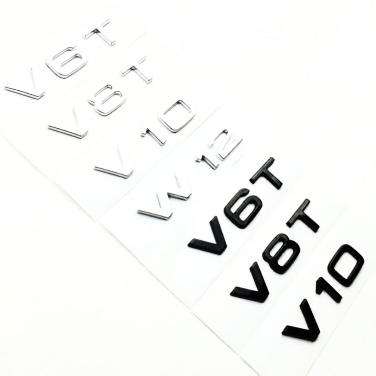 Logo motorisation Audi 2.0T 3.0T V6T V8T V10