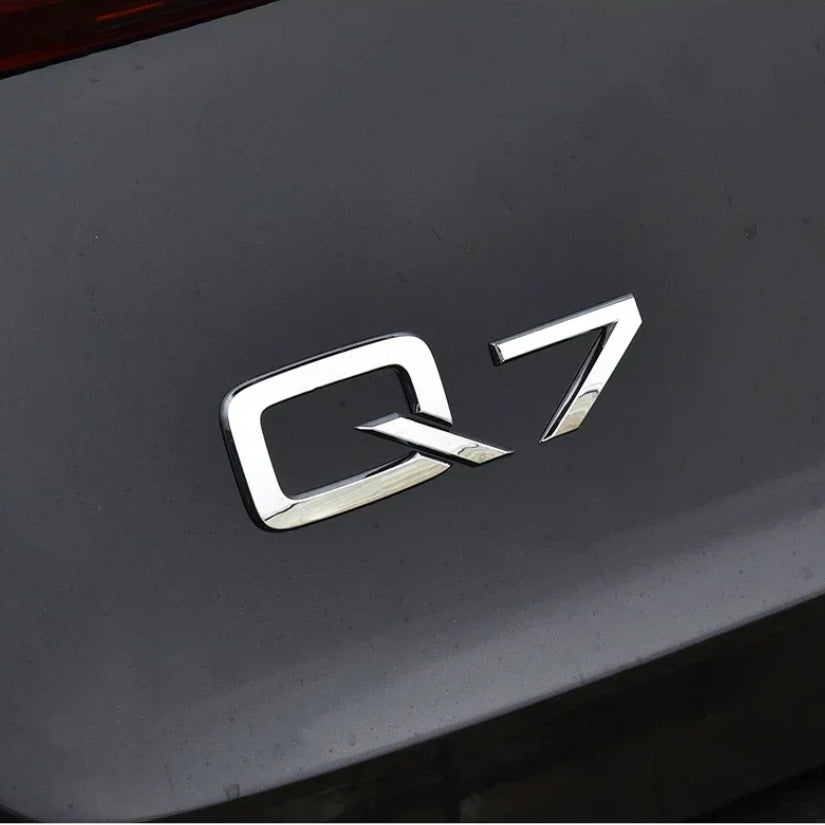 Logo Audi A1 A3 A4 A5 A6 Q5 Q7