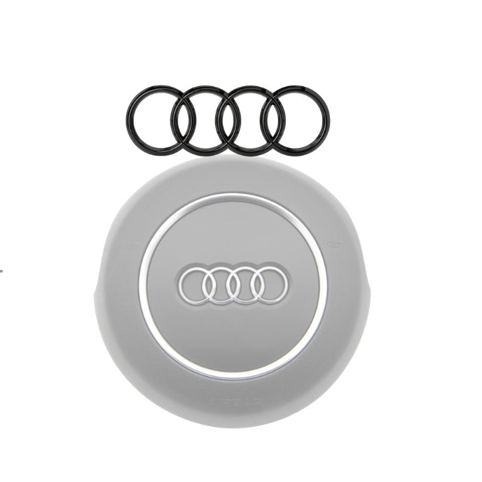 Logo anneaux Audi pour centre de volant