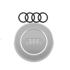 Logo anneaux Audi pour centre de volant