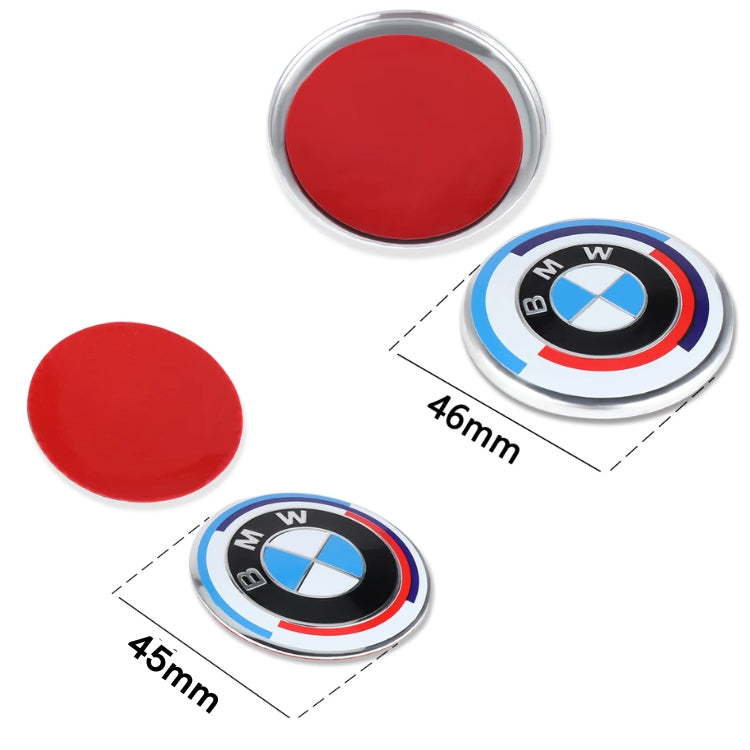 Logo autocollant pour centre de volant BMW