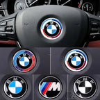 Logo autocollant pour centre de volant BMW
