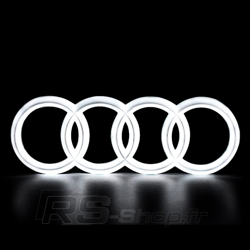 Logo Audi lumineux à LED pour calandre avant