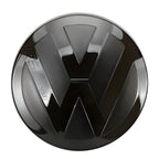 Logo VW noir finition Facelift pour Golf VI VII VIII