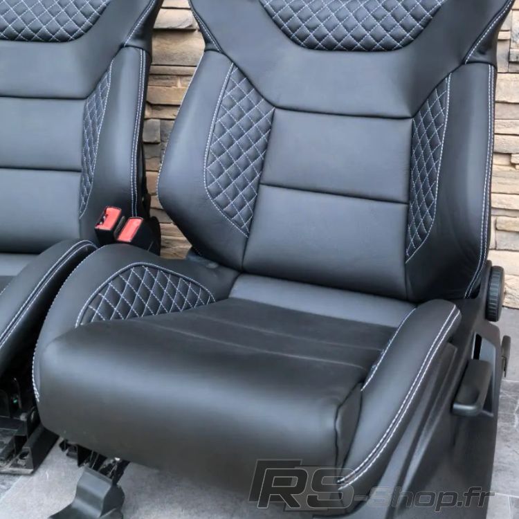 Sièges baquets sport en cuir véritable pour Audi S3 S4 RS3 RS4