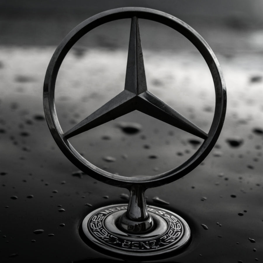 Logo emblème de capot plat Mercedes-Benz