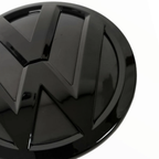 Logo VW noir 3D relief pour Volkswagen Golf V VI VII