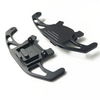 Palettes de commande au volant en aluminium brossé - VW Golf 7