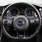 Palettes de volant en fibre de carbone véritable pour VW Golf 7 GTI R