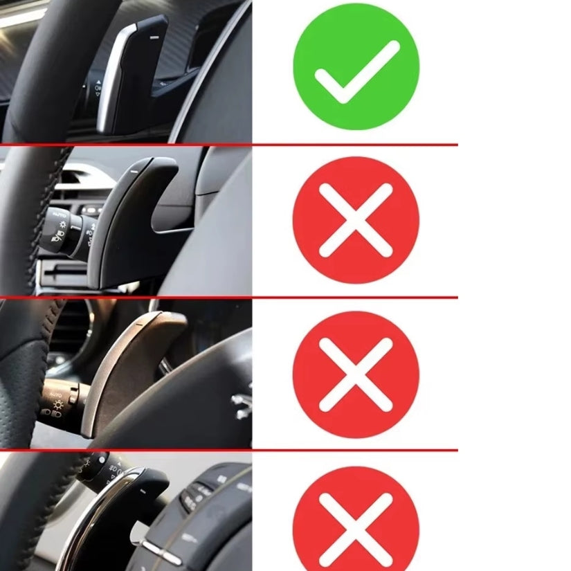Palettes de volant compatibles Peugeot 208 308 3008 5008 - Extensions