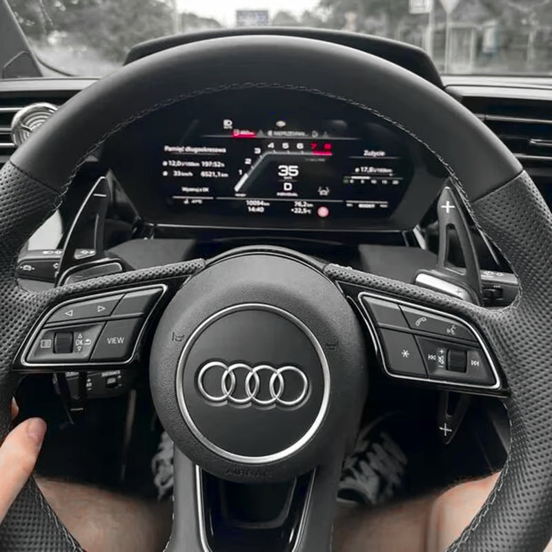 Extensions de palettes au volant Audi Type D - Finition métal