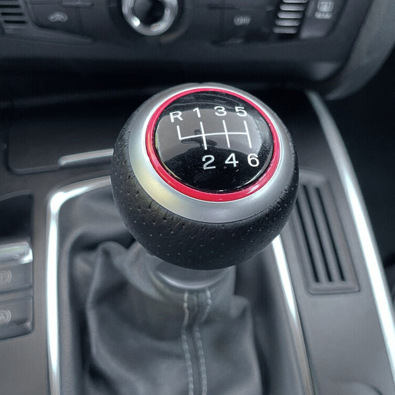 Pommeau de vitesse universel cuir compatible Audi et Volkswagen