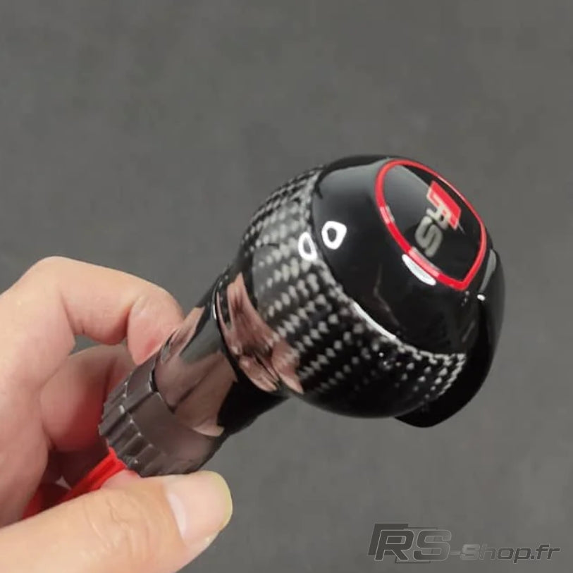 Pommeau de levier de vitesse sport Audi RS pour boîte automatique